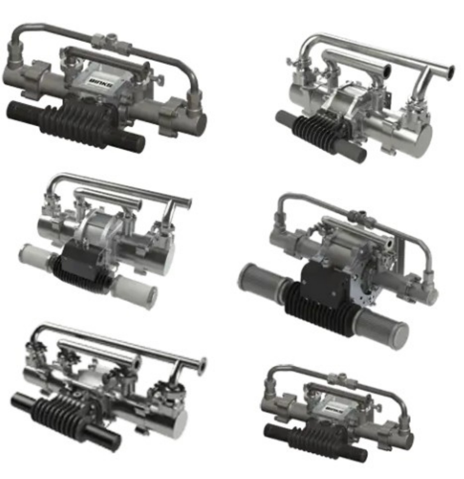 气动卧式柱塞泵